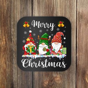 Gnomes Xmas Shirts Merry Christmas Coaster