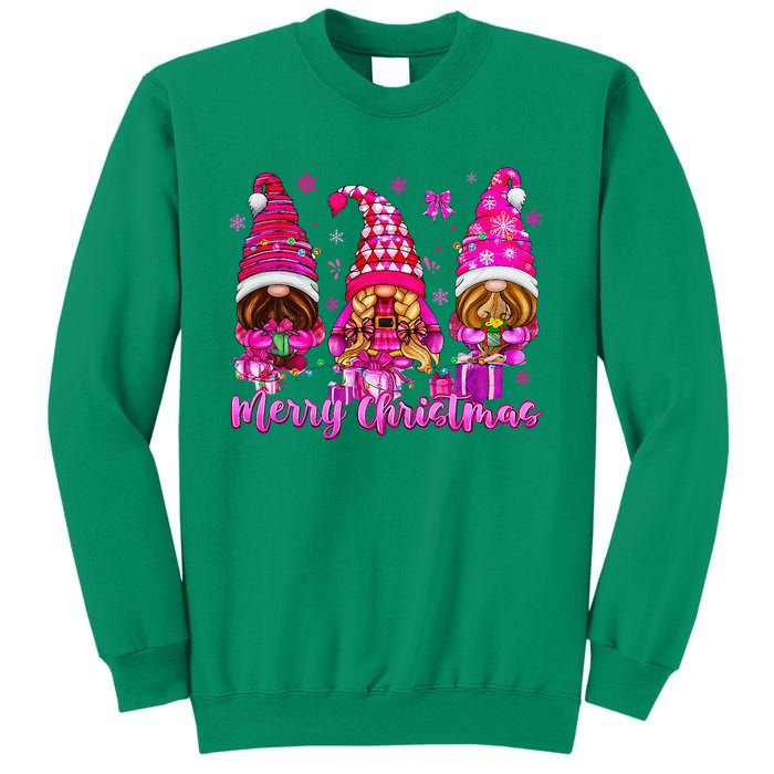 Gnomes Xmas S Pin.K Merry Christmas Gifts Sweatshirt