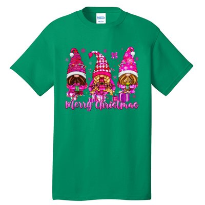 Gnomes Xmas S Pin.K Merry Christmas Gifts Tall T-Shirt