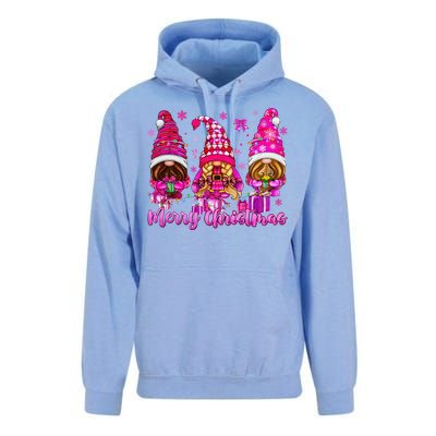 Gnomes Xmas S Pin.K Merry Christmas Gifts Unisex Surf Hoodie