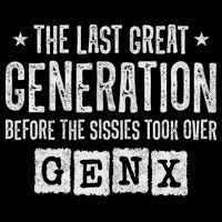 Gen X The Last Great Generation Gen Xer Funny Gen X Drawstring Bag
