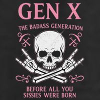 Gen X The Badass Generation Before All You Sissies Were Born Golf Towel