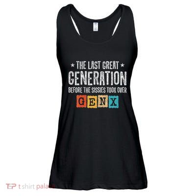 Gen X The Last Great Generation Gen Xer Funny Gen X Ladies Essential Flowy Tank