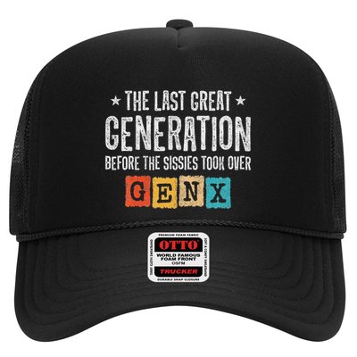Gen X The Last Great Generation Gen Xer Funny Gen X Trucker Hat