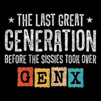 Gen X The Last Great Generation Gen Xer Funny Gen X Cropped Pullover Crew