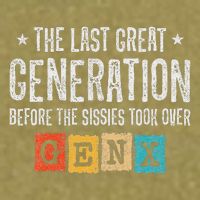 Gen X The Last Great Generation Gen Xer Funny Gen X Garment-Dyed Women's Muscle Tee