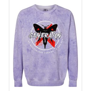 Generation X The Mysterious Legend Of The 60s Halloween Colorblast Crewneck Sweatshirt