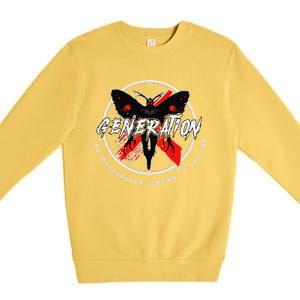 Generation X The Mysterious Legend Of The 60s Halloween Premium Crewneck Sweatshirt