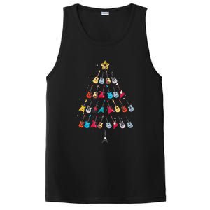 Guitar Xmas Tree Decoration Guitarist Player Merry Christmas PosiCharge Competitor Tank