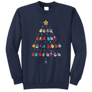 Guitar Xmas Tree Decoration Guitarist Player Merry Christmas Sweatshirt