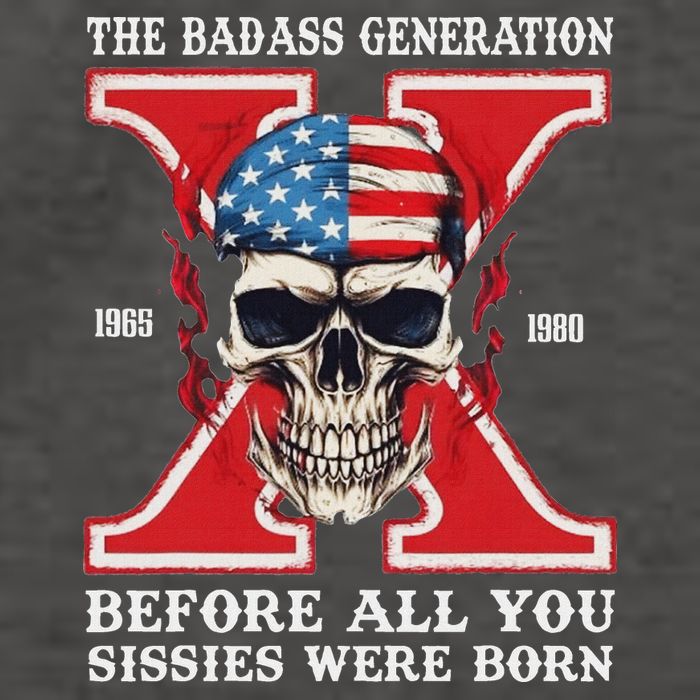 Gen X The Badass Generation Before All You Sissies Were Born Vector Backpack