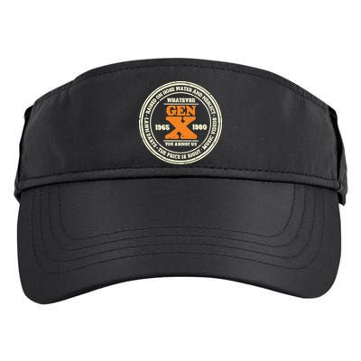 Gen X Whatever You Annoy Us 1965 1980 Adult Drive Performance Visor