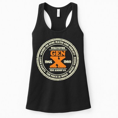 Gen X Whatever You Annoy Us 1965 1980 Womens Tank Top