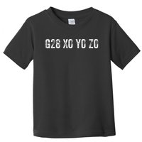 G28 X0 Y0 Z0 Retro CNC Machinist Toddler T-Shirt