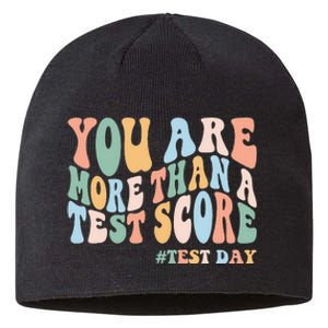 Groovy You Are More Than A Test Score Teacher Testing Day Sustainable Beanie