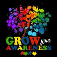 Grow Your Awareness Autism Tree Tall T-Shirt