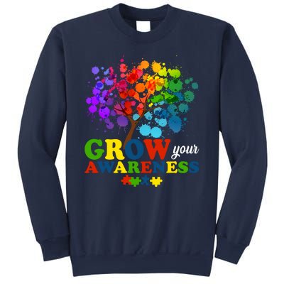 Grow Your Awareness Autism Tree Sweatshirt