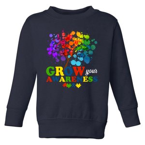 Grow Your Awareness Autism Tree Toddler Sweatshirt