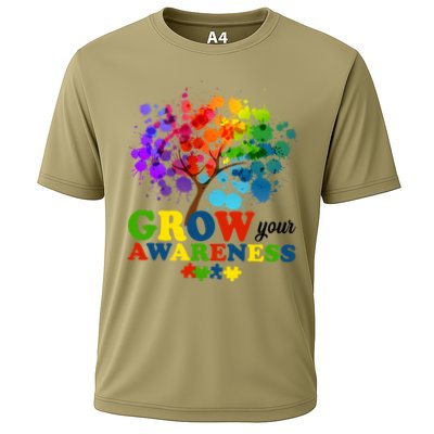 Grow Your Awareness Autism Tree Performance Shirt