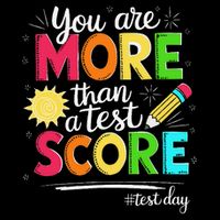 Groovy You Are More Than A Test Score Teacher Testing Day Drawstring Bag