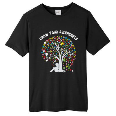 Grow Your Awareness Gift Tall Fusion ChromaSoft Performance T-Shirt