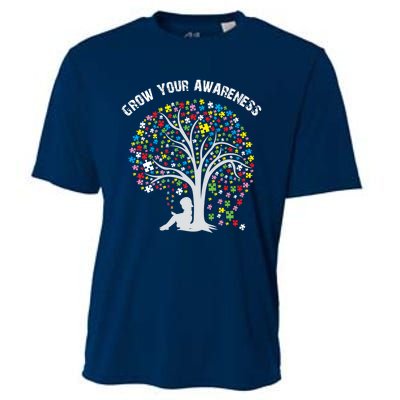 Grow Your Awareness Gift Cooling Performance Crew T-Shirt