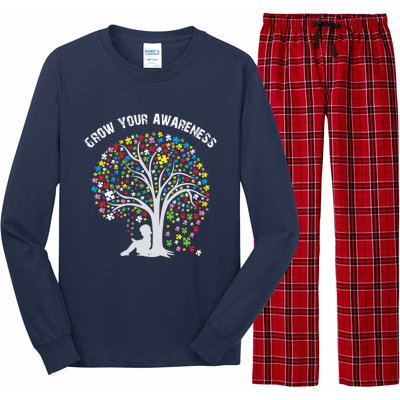 Grow Your Awareness Gift Long Sleeve Pajama Set