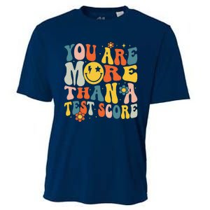 Groovy You Are More Than A Test Score Teacher Testing Day Cooling Performance Crew T-Shirt