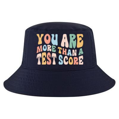 Groovy You Are More Than A Test Score Teacher Te Day Cool Comfort Performance Bucket Hat