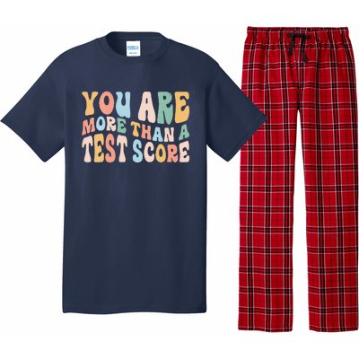 Groovy You Are More Than A Test Score Teacher Te Day Pajama Set