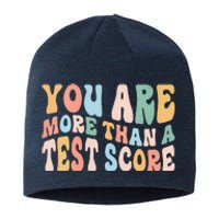 Groovy You Are More Than A Test Score Teacher Te Day Sustainable Beanie