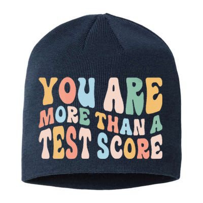 Groovy You Are More Than A Test Score Teacher Te Day Sustainable Beanie