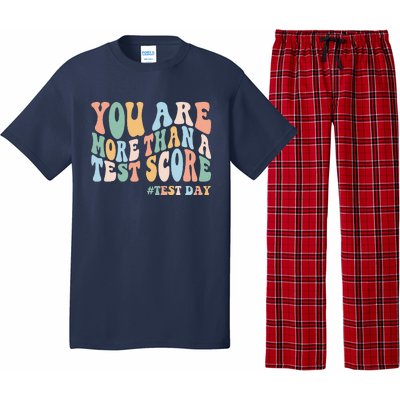 Groovy You Are More Than A Test Score Teacher Testing Day Pajama Set