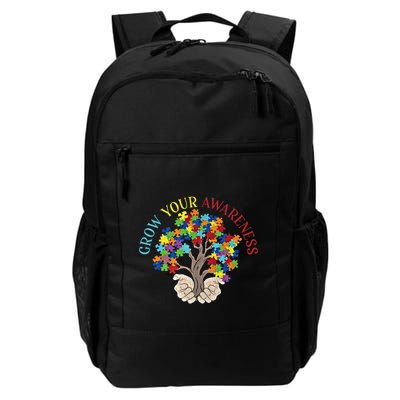 Grow Your Awareness Autism Puzzle Tree Meaningful Gift Backpack