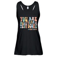 Groovy You Are More Than A Test Score Teacher Testing Day Ladies Essential Flowy Tank