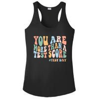 Groovy You Are More Than A Test Score Teacher Testing Day Ladies PosiCharge Competitor Racerback Tank