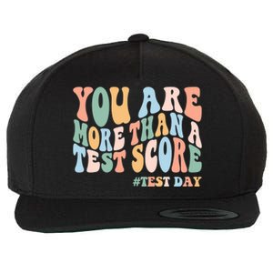 Groovy You Are More Than A Test Score Teacher Testing Day Wool Snapback Cap