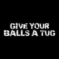 Give Your Balls A Tug Funny Hockey Trash Talk Gag Gift City Backpack
