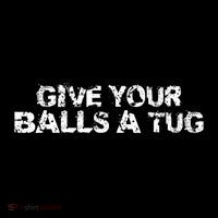 Give Your Balls A Tug Funny Hockey Trash Talk Gag Gift Sustainable Bucket Hat