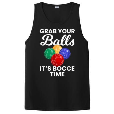 Grab Your Balls It's Bocce Time, Bocce PosiCharge Competitor Tank