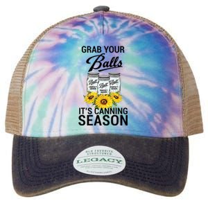 Grab Your Balls It’s Canning Season Legacy Tie Dye Trucker Hat