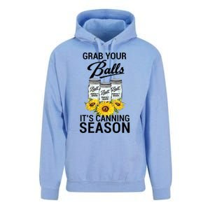 Grab Your Balls It’s Canning Season Unisex Surf Hoodie