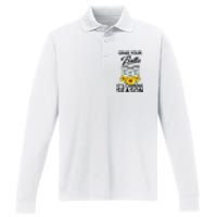 Grab Your Balls It’s Canning Season Performance Long Sleeve Polo