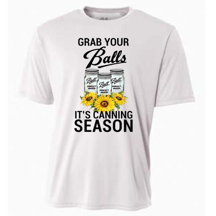 Grab Your Balls It’s Canning Season Cooling Performance Crew T-Shirt