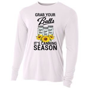 Grab Your Balls It’s Canning Season Cooling Performance Long Sleeve Crew