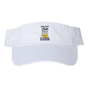 Grab Your Balls It’s Canning Season Valucap Bio-Washed Visor