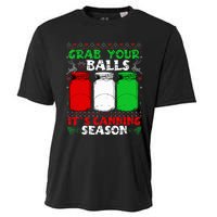 Grab Your Balls Canning Christmas Mason Jar Gifts  Cooling Performance Crew T-Shirt