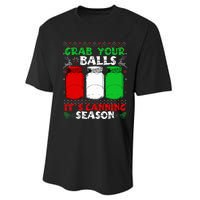 Grab Your Balls Canning Christmas Mason Jar Gifts  Performance Sprint T-Shirt