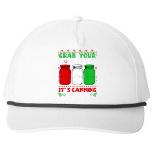 Grab Your Balls Canning Christmas Mason Jar Xmas Gifts Snapback Five-Panel Rope Hat