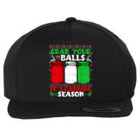 Grab Your Balls Canning Christmas Mason Jar Xmas Gifts Wool Snapback Cap